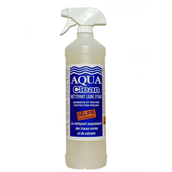 Nettoyant ligne d'eau liner piscine surpuissant AQUA CLEAN gel.